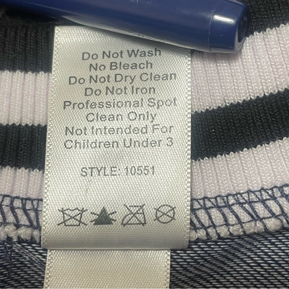 Varsity Jacket with Red Sequin Sleeves used as dance/performance costume. Size M - Picture 10 of 10